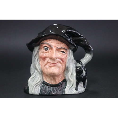 5144 - Royal Doulton, Character jug, The Witch, D6893, Modelled by Stanley James Taylor, approx 17cm H