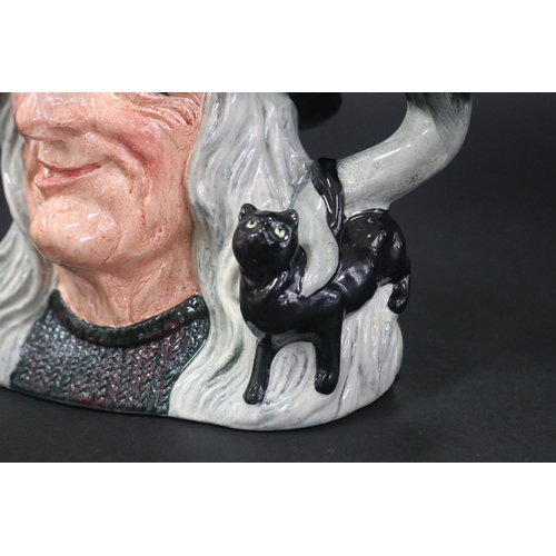 5144 - Royal Doulton, Character jug, The Witch, D6893, Modelled by Stanley James Taylor, approx 17cm H