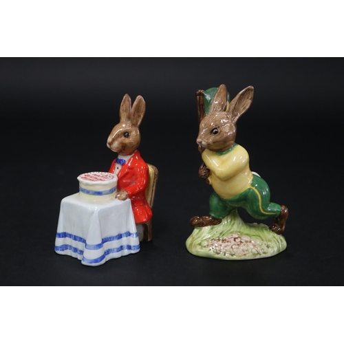 5150 - Royal Doulton Bunnykins Happy Birthday, Australian Bicentenary 1788-1988, each approx 9cm H (2)