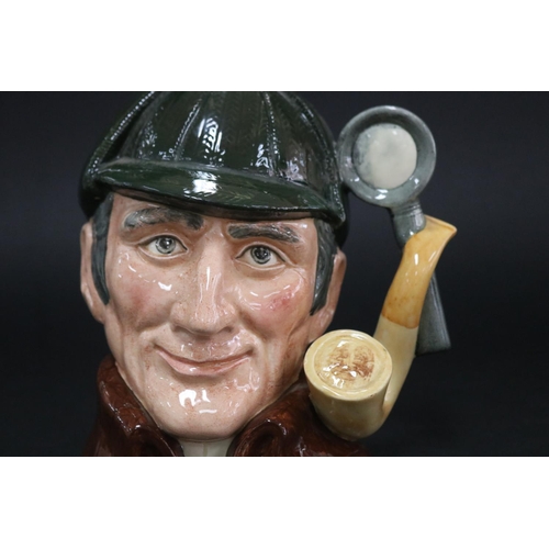 5167 - Royal Doulton, Character jug The Sleuth D6631, approx 20.5cm H