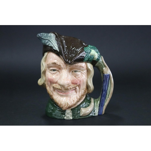 5169 - Royal Doulton, Character jug, Robin Hood D6527, approx 19cm H