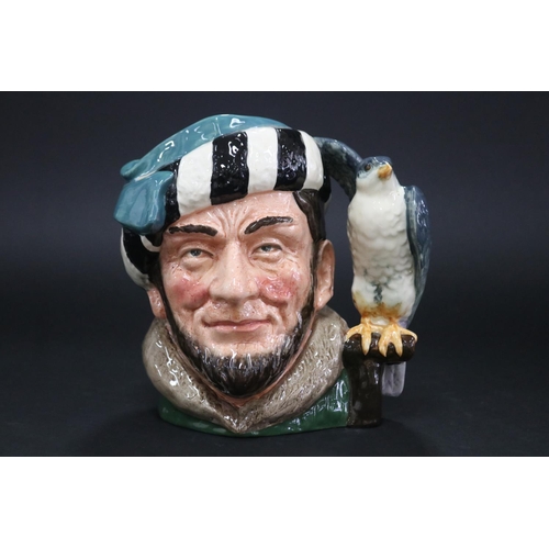 5175 - Royal Doulton, Character Jug, The Falconer D6533, approx 19.5cm H