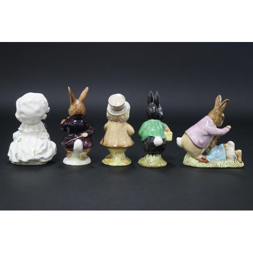 5181 - Beswick Beatrix Potter figures to include Mr. Benjamin Bunny & Peter Rabbit, Mr Benjamin Bunny, Litt... 