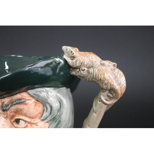 5202 - Royal Doulton, Character Jug Pied Piper D6403, approx 18cm H