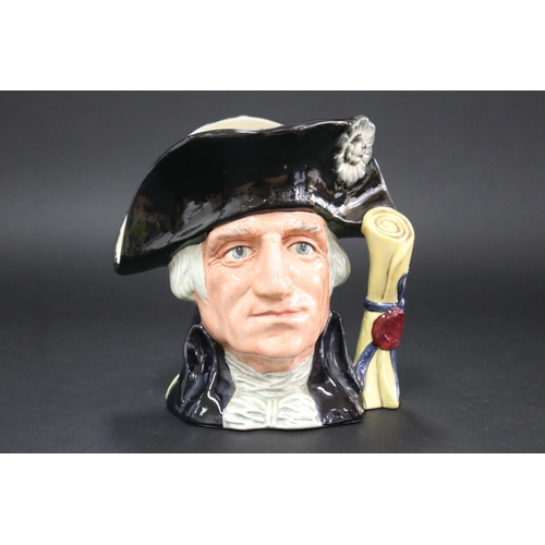 5218 - Royal Doulton, Character jug George Washington, D6669, approx 19cm H