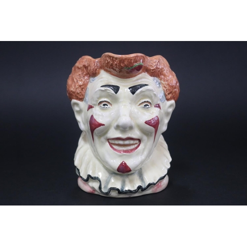 Royal Doulton, Character jug, The Clown, RN810520, by Harry Fenton, firing crack to base, approx 16cm H