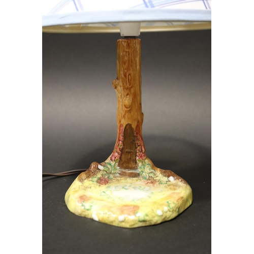 5009 - Beswick lamp, approx 34cm H