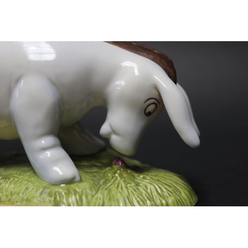 5081 - Royal Doulton Eeyore Nose to the Ground no 1859/2000, approx 10cm H x 18cm l