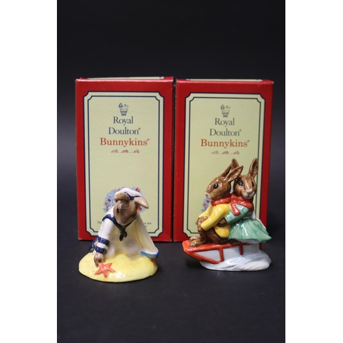 5158 - Royal Doulton Bunnykins Billie and Buntie 