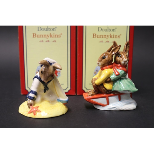 5158 - Royal Doulton Bunnykins Billie and Buntie 