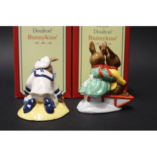 5158 - Royal Doulton Bunnykins Billie and Buntie 