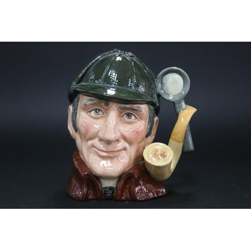 2130 - Royal Doulton, Character jug The Sleuth D6631, approx 20.5cm H