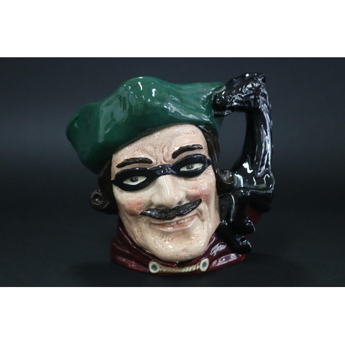 2131 - Royal Doulton, Character Jug Dick Turpin, D6528, approx 18cm H