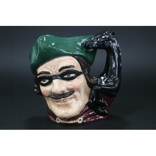 2131 - Royal Doulton, Character Jug Dick Turpin, D6528, approx 18cm H