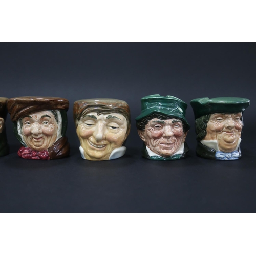 2132 - Set of seven Royal Doulton ashtrays / ash bowls. Auld MAC / OWD mac to base x2, Old Charley, Sairey ... 