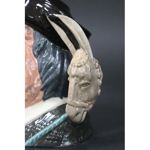 2142 - Royal Doulton, Character Jug, Sancho Panca D6456, approx 17.5cm H