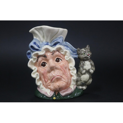 2148 - Royal Doulton, Character jug The Cook And The Cheshire Cat, D6842, approx 17.5cm H