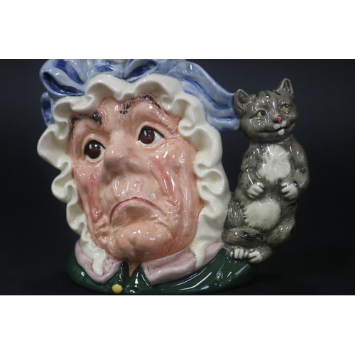 2148 - Royal Doulton, Character jug The Cook And The Cheshire Cat, D6842, approx 17.5cm H