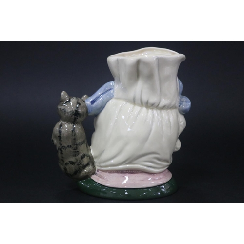 2148 - Royal Doulton, Character jug The Cook And The Cheshire Cat, D6842, approx 17.5cm H