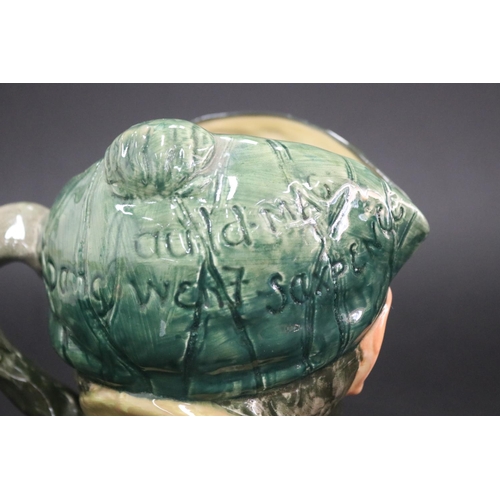 2154 - Royal Doulton, Character Jug Auld Mac Gang went Saxpence, with capital A, approx 15.5cm H