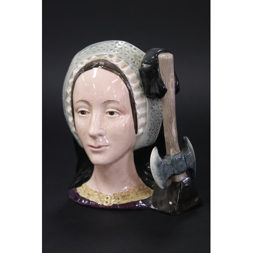 2155 - Royal Doulton, Character Jug, Anne Boleyn D6644, approx 17.5cm H