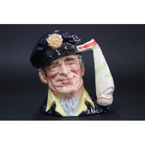 2286 - Royal Doulton, Character jug Yachtsman D6820, with matched box, approx 17cm H & box approx 25cm H x ... 