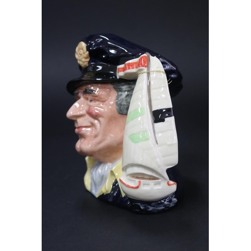 2286 - Royal Doulton, Character jug Yachtsman D6820, with matched box, approx 17cm H & box approx 25cm H x ... 