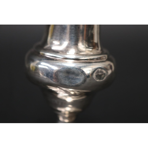 27 - Antique Hallmarked sterling silver pepper castor, Birmingham, 1892-93, Henry Bourne, approx 12.5cm H... 