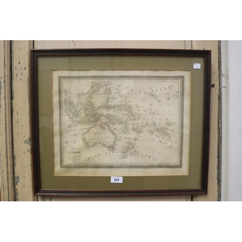 253 - Antique early map 