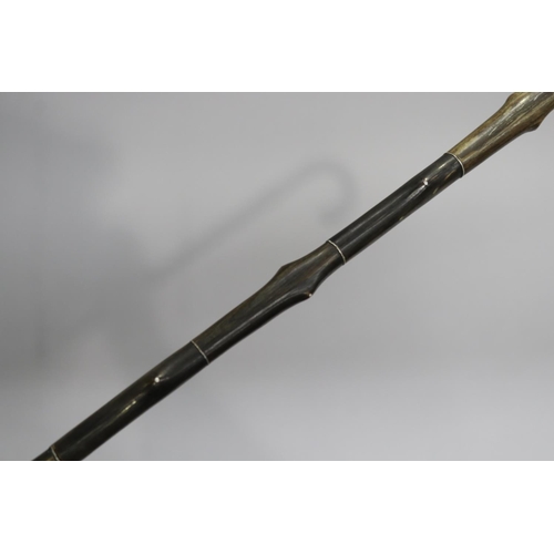 17 - Sectional bone walking stick, approx 91.5cm L
