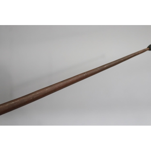 20 - Walking stick with mushroom handle, approx 87cm L