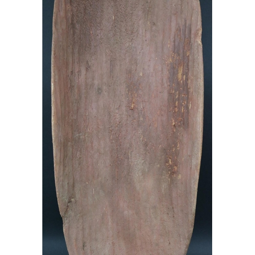 3019 - Big Paddy Long Jabangardi, (Australian Aboriginal deceased) Coolamon, bean tree, 1970s, Walpiri, app... 