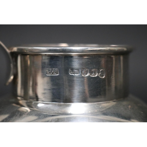 9 - Antique George III hallmarked sterling silver milk jug, London Edward Fernell, 1786-87, approx 10cm ... 