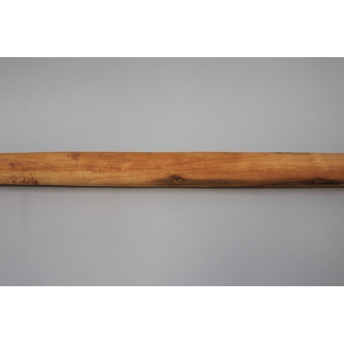 3029 - Leslie Tilmouth, Aboriginal hardwood digging stick, approx 96.5cm L