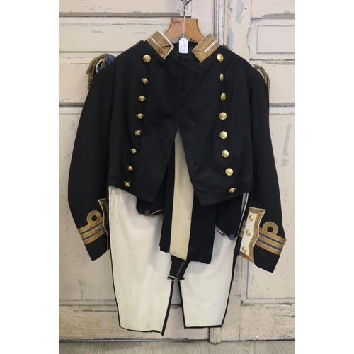 123 - British Royal Naval Officer's Special Full Dress Uniform Jacket or 