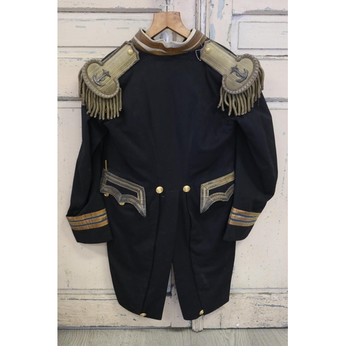 123 - British Royal Naval Officer's Special Full Dress Uniform Jacket or 