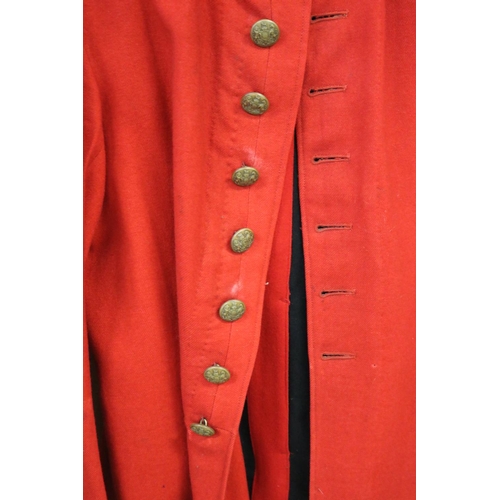 125 - Other ranks British army WWI dress coat and pants.