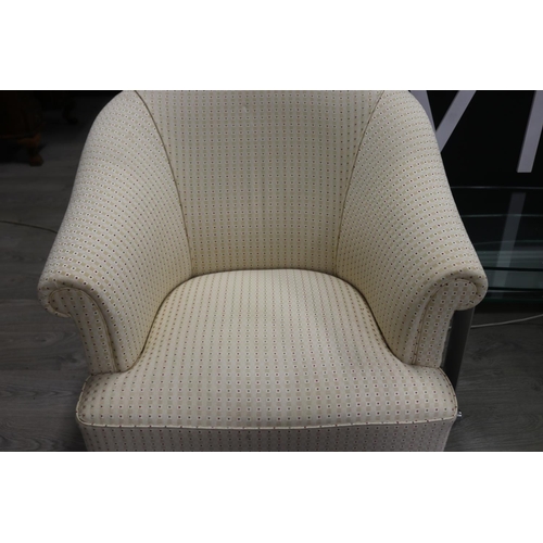 354 - Pair of modern tub armchairs (2) Provenance: Directly from the Hordern Family