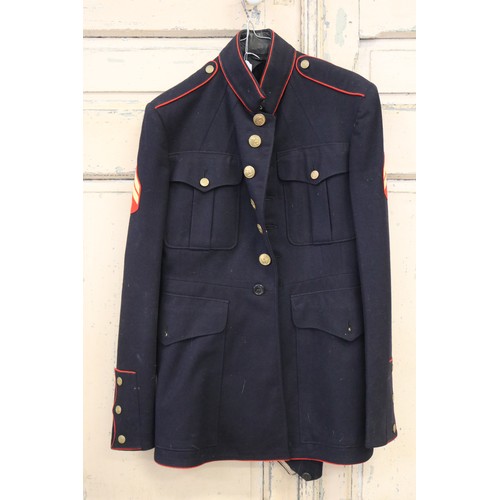 116 - USMC US Marine Corps Dress Blues Jacket Coat and pants