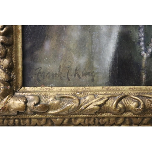 87 - Frank C. King, portrait of Mrs. Viola Sydney Hordern, oil on canvas, signed lower left. Mrs. Viola H... 