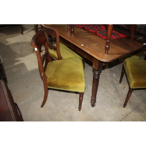 68 - Set of eight antique Regency mahogany dining chairs, comprising two arm chairs and six side chairs (... 