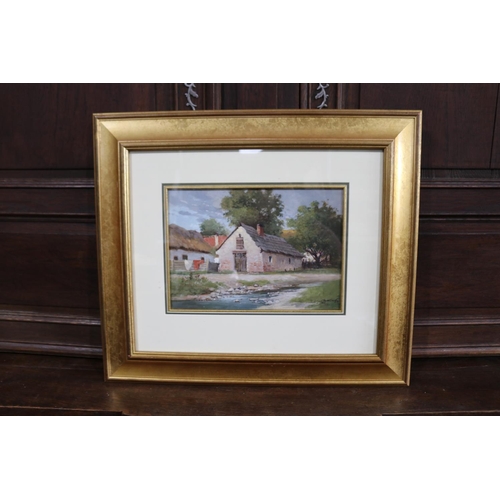 88 - Zoikoirygy - Hungarian School, oil on board, signed lower right. approx 24 x 34 cm