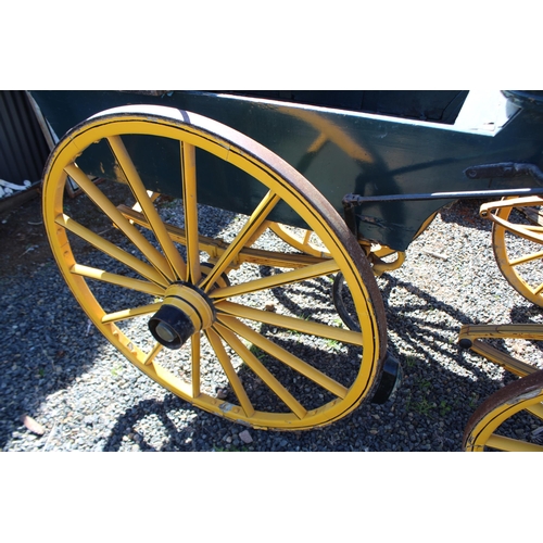 5 - Antique 19th century French horse drawn buggy
