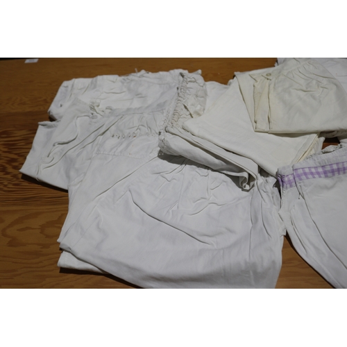 101 - Assortment of antique French twelve undergarments, please note there will be no measurements with th... 