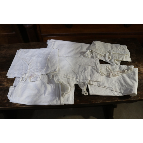 225 - Antique and Vintage French nighties/ pettycoats (please note no measurements will be added) (6)