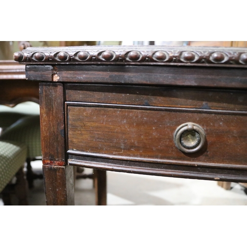 340 - Edwardian fold over games table, 
approx 75cm H x 76cm W x 44cm D