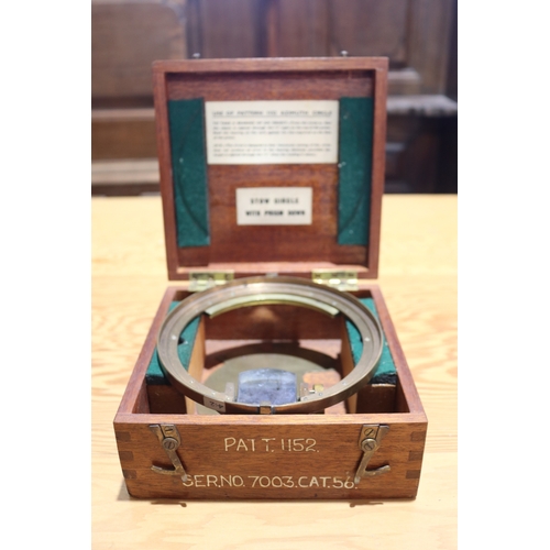 738 - Pattern 1152 Azimuth circle in box