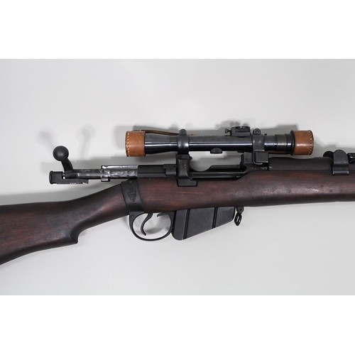 Australian SMLE No.1 Mk III 303 sniper rifle. Lithgow 1916 dated rifle ...