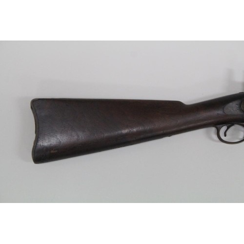 772 - USA Military Springfield Trapdoor Rifle In .45/70 Calibre. 132 Cm. Overall With 83 Cm Barrel. Full S... 