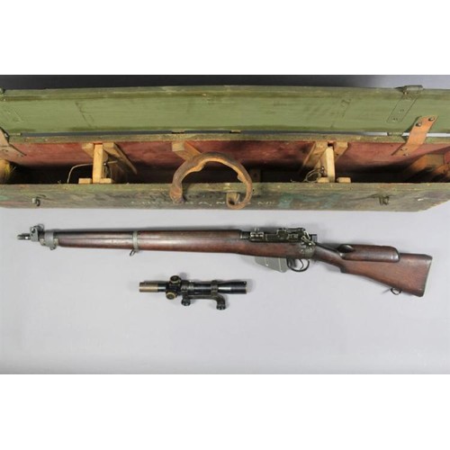 771 - Superb & rare Australian Rifle 303 No.4 Sniping. Marked M47C & dated 1944, with correct cheek piece ... 